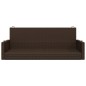 vidaXL Hängebank Braun 119x56x48 cm Poly Rattan vidaXL Hängebank Braun 119x56x48 cm Poly Rattan