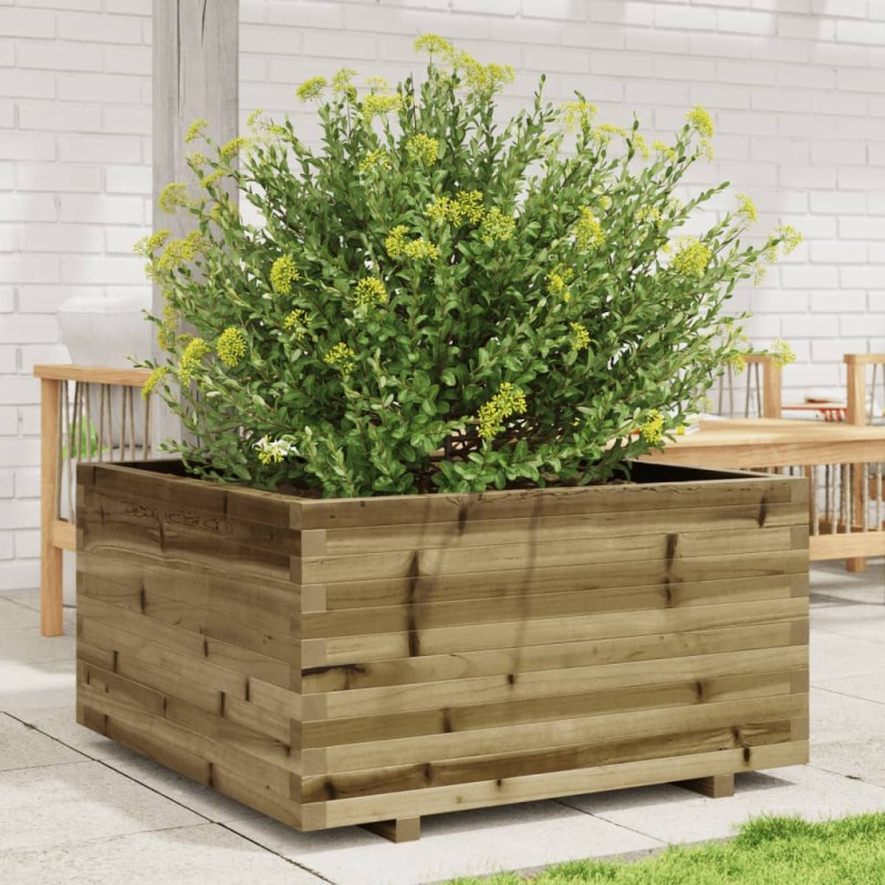 vidaXL Pflanzkübel 90x90x49,5 cm Kiefernholz Imprägniert vidaXL Pflanzkübel 90x90x49,5 cm Kiefernholz Imprägniert