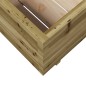 vidaXL Pflanzkübel 90x90x49,5 cm Kiefernholz Imprägniert vidaXL Pflanzkübel 90x90x49,5 cm Kiefernholz Imprägniert