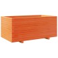 vidaXL Pflanzkübel Wachsbraun 110x60x49,5 cm Massivholz Kiefer vidaXL Pflanzkübel Wachsbraun 110x60x49,5 cm Massivholz Kiefer
