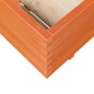 vidaXL Pflanzkübel Wachsbraun 110x60x49,5 cm Massivholz Kiefer vidaXL Pflanzkübel Wachsbraun 110x60x49,5 cm Massivholz Kiefer