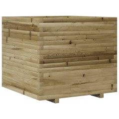 vidaXL Pflanzkübel 80x80x72 cm Kiefernholz Imprägniert
