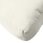 vidaXL Palettenkissen 3-tlg. Melange Creme Stoff vidaXL Palettenkissen 3-tlg. Melange Creme Stoff