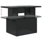 vidaXL 9-tlg. Garten-Sofagarnitur mit Kissen Schwarz Poly Rattan vidaXL 9-tlg. Garten-Sofagarnitur mit Kissen Schwarz Poly Rattan