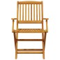 vidaXL 3-tlg. Bistro-Set Klappbar Massivholz Akazie vidaXL 3-tlg. Bistro-Set Klappbar Massivholz Akazie