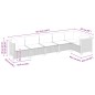 vidaXL 6-tlg. Garten-Sofagarnitur mit Kissen Grau Poly Rattan vidaXL 6-tlg. Garten-Sofagarnitur mit Kissen Grau Poly Rattan