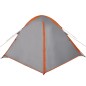 vidaXL Kuppel-Campingzelt 4 Personen Grau und Orange Wasserdicht vidaXL Kuppel-Campingzelt 4 Personen Grau und Orange Wasserdicht