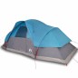 vidaXL Kuppel-Familienzelt 9 Personen Blau Wasserdicht vidaXL Kuppel-Familienzelt 9 Personen Blau Wasserdicht