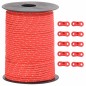 vidaXL Zeltleine Reflektierend mit Seilspannern 50 m 3 mm vidaXL Zeltleine Reflektierend mit Seilspannern 50 m 3 mm