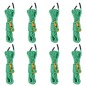 vidaXL Zeltleinen mit Seilspannern 8 Stk. Reflektierend 4 m 4 mm vidaXL Zeltleinen mit Seilspannern 8 Stk. Reflektierend 4 m 4 mm