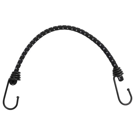 vidaXL Gummiseile Reflektierend mit Haken 50 Stk. 38 cm