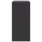 vidaXL Sideboard Schwarz 67x39x83 cm Stahl vidaXL Sideboard Schwarz 67x39x83 cm Stahl