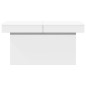 vidaXL Couchtisch Weiß 80x55x40 cm Holzwerkstoff vidaXL Couchtisch Weiß 80x55x40 cm Holzwerkstoff