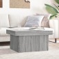 vidaXL Couchtisch Grau Sonoma 100x55x40 cm Holzwerkstoff vidaXL Couchtisch Grau Sonoma 100x55x40 cm Holzwerkstoff