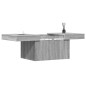 vidaXL Couchtisch Grau Sonoma 100x55x40 cm Holzwerkstoff vidaXL Couchtisch Grau Sonoma 100x55x40 cm Holzwerkstoff