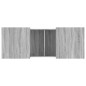 vidaXL Couchtisch Grau Sonoma 100x55x40 cm Holzwerkstoff vidaXL Couchtisch Grau Sonoma 100x55x40 cm Holzwerkstoff