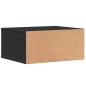 vidaXL Druckerständer Schwarz 49x40x22,5 cm Holzwerkstoff vidaXL Druckerständer Schwarz 49x40x22,5 cm Holzwerkstoff
