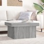 vidaXL Couchtisch Grau Sonoma 80x55x40 cm Holzwerkstoff vidaXL Couchtisch Grau Sonoma 80x55x40 cm Holzwerkstoff