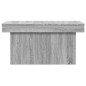 vidaXL Couchtisch Grau Sonoma 80x55x40 cm Holzwerkstoff vidaXL Couchtisch Grau Sonoma 80x55x40 cm Holzwerkstoff