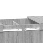vidaXL Couchtisch Grau Sonoma 80x55x40 cm Holzwerkstoff vidaXL Couchtisch Grau Sonoma 80x55x40 cm Holzwerkstoff
