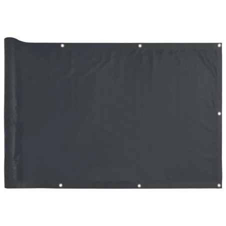 vidaXL Balkon-Sichtschutz Anthrazit 700x75 cm PVC