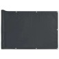 vidaXL Balkon-Sichtschutz Anthrazit 700x75 cm PVC vidaXL Balkon-Sichtschutz Anthrazit 700x75 cm PVC