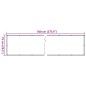vidaXL Balkon-Sichtschutz Anthrazit 700x75 cm PVC vidaXL Balkon-Sichtschutz Anthrazit 700x75 cm PVC
