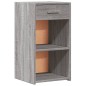 vidaXL Nachttische 2 Stk. Grau Sonoma 35x34x65 cm Holzwerkstoff vidaXL Nachttische 2 Stk. Grau Sonoma 35x34x65 cm Holzwerkstoff