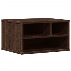 vidaXL Druckerständer Braun Eichen-Optik 40x32x22,5 cm Holzwerkstoff
