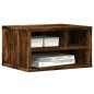 vidaXL Druckerständer Räuchereiche 40x32x22,5 cm Holzwerkstoff vidaXL Druckerständer Räuchereiche 40x32x22,5 cm Holzwerkstoff