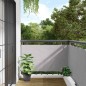 vidaXL Balkon-Sichtschutz Grau 600x75 cm PVC vidaXL Balkon-Sichtschutz Grau 600x75 cm PVC