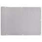 vidaXL Balkon-Sichtschutz Grau 600x75 cm PVC vidaXL Balkon-Sichtschutz Grau 600x75 cm PVC
