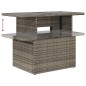 vidaXL 8-tlg. Garten-Sofagarnitur mit Kissen Grau Poly Rattan vidaXL 8-tlg. Garten-Sofagarnitur mit Kissen Grau Poly Rattan