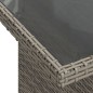 vidaXL 8-tlg. Garten-Sofagarnitur mit Kissen Grau Poly Rattan vidaXL 8-tlg. Garten-Sofagarnitur mit Kissen Grau Poly Rattan