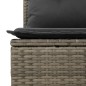 vidaXL 8-tlg. Garten-Sofagarnitur mit Kissen Grau Poly Rattan vidaXL 8-tlg. Garten-Sofagarnitur mit Kissen Grau Poly Rattan