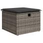 vidaXL 9-tlg. Garten-Sofagarnitur mit Kissen Grau Poly Rattan vidaXL 9-tlg. Garten-Sofagarnitur mit Kissen Grau Poly Rattan