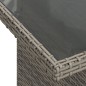 vidaXL 9-tlg. Garten-Sofagarnitur mit Kissen Grau Poly Rattan vidaXL 9-tlg. Garten-Sofagarnitur mit Kissen Grau Poly Rattan