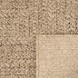 vidaXL Teppich ZIZUR 240x340 cm Jute-Optik Indoor und Outdoor vidaXL Teppich ZIZUR 240x340 cm Jute-Optik Indoor und Outdoor