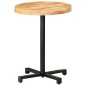 vidaXL Bistrotisch Rund Ø60x75 cm Raues Mangoholz vidaXL Bistrotisch Rund Ø60x75 cm Raues Mangoholz