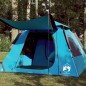 vidaXL Kuppel-Campingzelt 4 Personen Blau Quick Release vidaXL Kuppel-Campingzelt 4 Personen Blau Quick Release