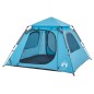 vidaXL Kuppel-Campingzelt 4 Personen Blau Quick Release vidaXL Kuppel-Campingzelt 4 Personen Blau Quick Release