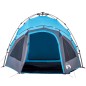 vidaXL Kuppel-Campingzelt 3 Personen Blau Quick Release vidaXL Kuppel-Campingzelt 3 Personen Blau Quick Release