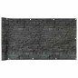 vidaXL Balkon-Sichtschutz Steinoptik Grau 400x75 cm PVC vidaXL Balkon-Sichtschutz Steinoptik Grau 400x75 cm PVC