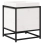 vidaXL Pflanzkübel Weiß 40x40x50 cm Massivholz Kiefer vidaXL Pflanzkübel Weiß 40x40x50 cm Massivholz Kiefer