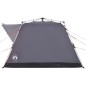 vidaXL Campingzelt 4 Personen Grau und Orange Quick Release vidaXL Campingzelt 4 Personen Grau und Orange Quick Release