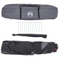 vidaXL Campingzelt 4 Personen Grau und Orange Quick Release vidaXL Campingzelt 4 Personen Grau und Orange Quick Release