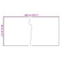 vidaXL Balkon-Sichtschutz Hellbraun 600x80 cm Poly Rattan vidaXL Balkon-Sichtschutz Hellbraun 600x80 cm Poly Rattan