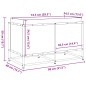vidaXL Pflanzkübel 80x40x50 cm Massivholz Douglasie vidaXL Pflanzkübel 80x40x50 cm Massivholz Douglasie
