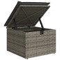 vidaXL 7-tlg. Garten-Sofagarnitur mit Kissen Grau Poly Rattan vidaXL 7-tlg. Garten-Sofagarnitur mit Kissen Grau Poly Rattan