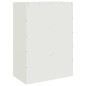 vidaXL Highboard Weiß 67x39x95 cm Stahl vidaXL Highboard Weiß 67x39x95 cm Stahl